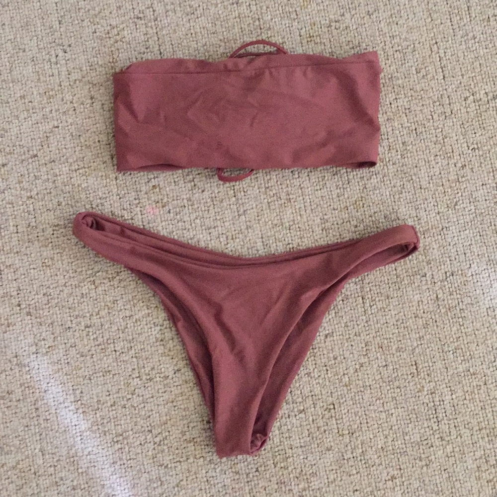 Bandeau Bikini Set